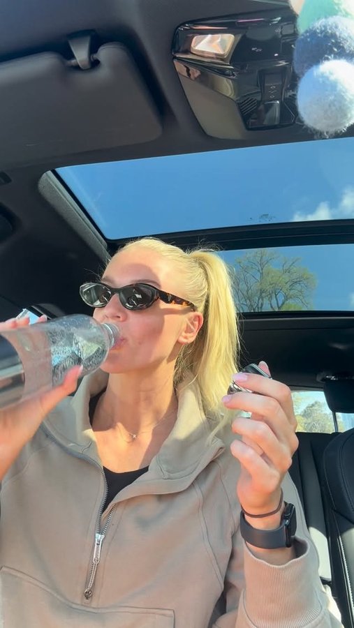 Instagram post by @rudi_ellis for SodaStream. Caption reads: hydration, elevated. i’ve been kicking off every....