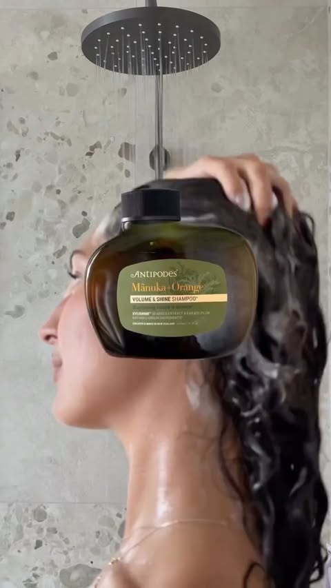 Instagram post by @jaidenbracken for Antipodes Skincare. Caption reads: [...] their thing 🤏🏽 This routine from....
