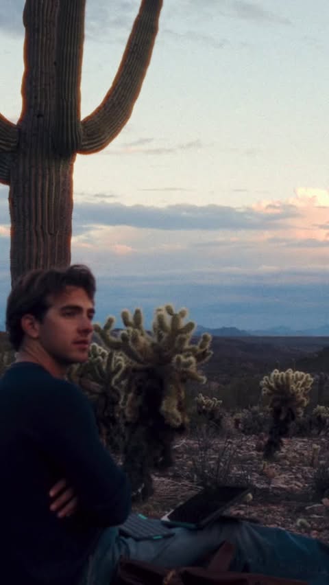 Instagram post by @alexbroggitravels for Logitech. Caption reads: [...] me, ready the moment inspiration hits.....