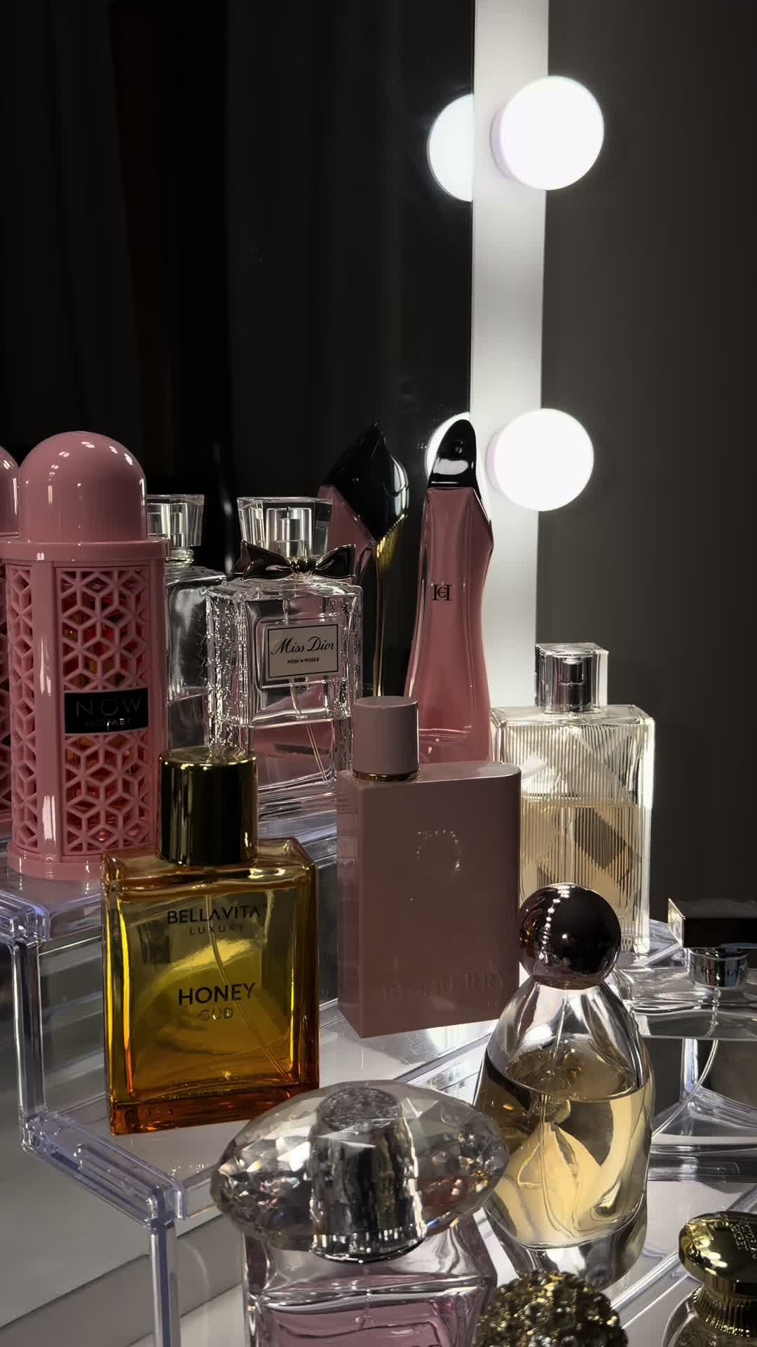 TikTok post by @jenniferhinojosaa for Lifewit. Caption reads: [...] the most perfect perfume organizer by....