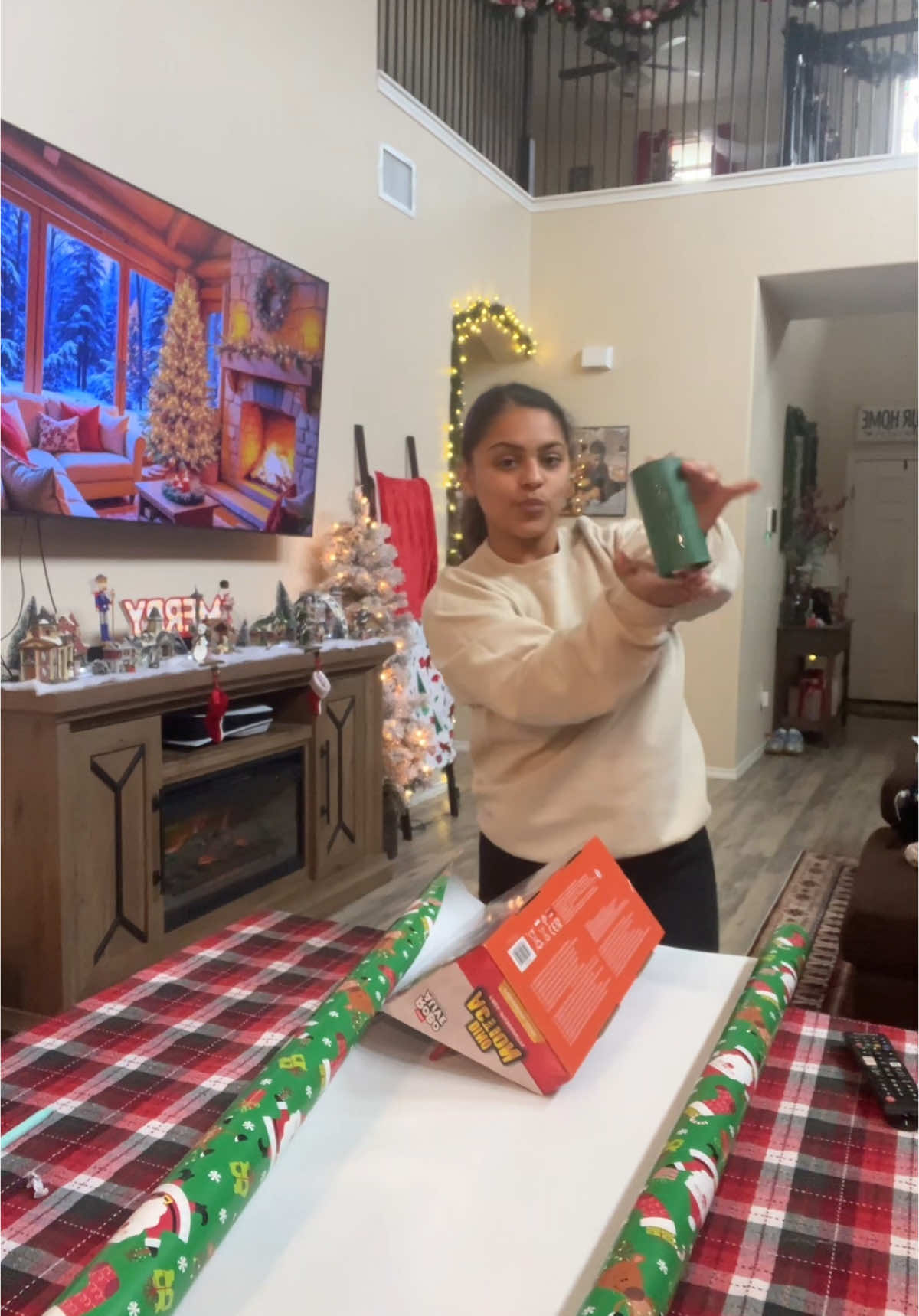 TikTok post by @makeupbyjesslynnn for Little ELF Products. Caption reads: LOVE ITTT!!! @Little ELF Products, Inc. #littleelf....