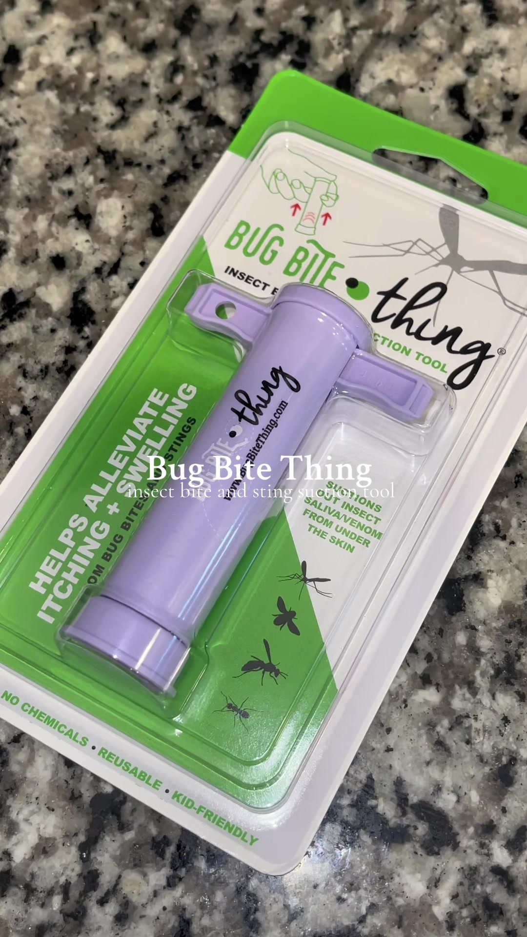 TikTok post by @_ericamorgan for Bug Bite Thing. Caption reads: [...] an extra one in my husband’s car @Bug Bite....