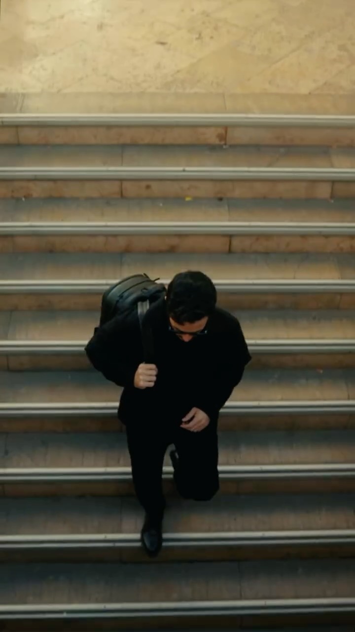 Instagram post by @marioalfa for GRAMS28. Caption reads: Ad / Between streets, metros and cafés with....