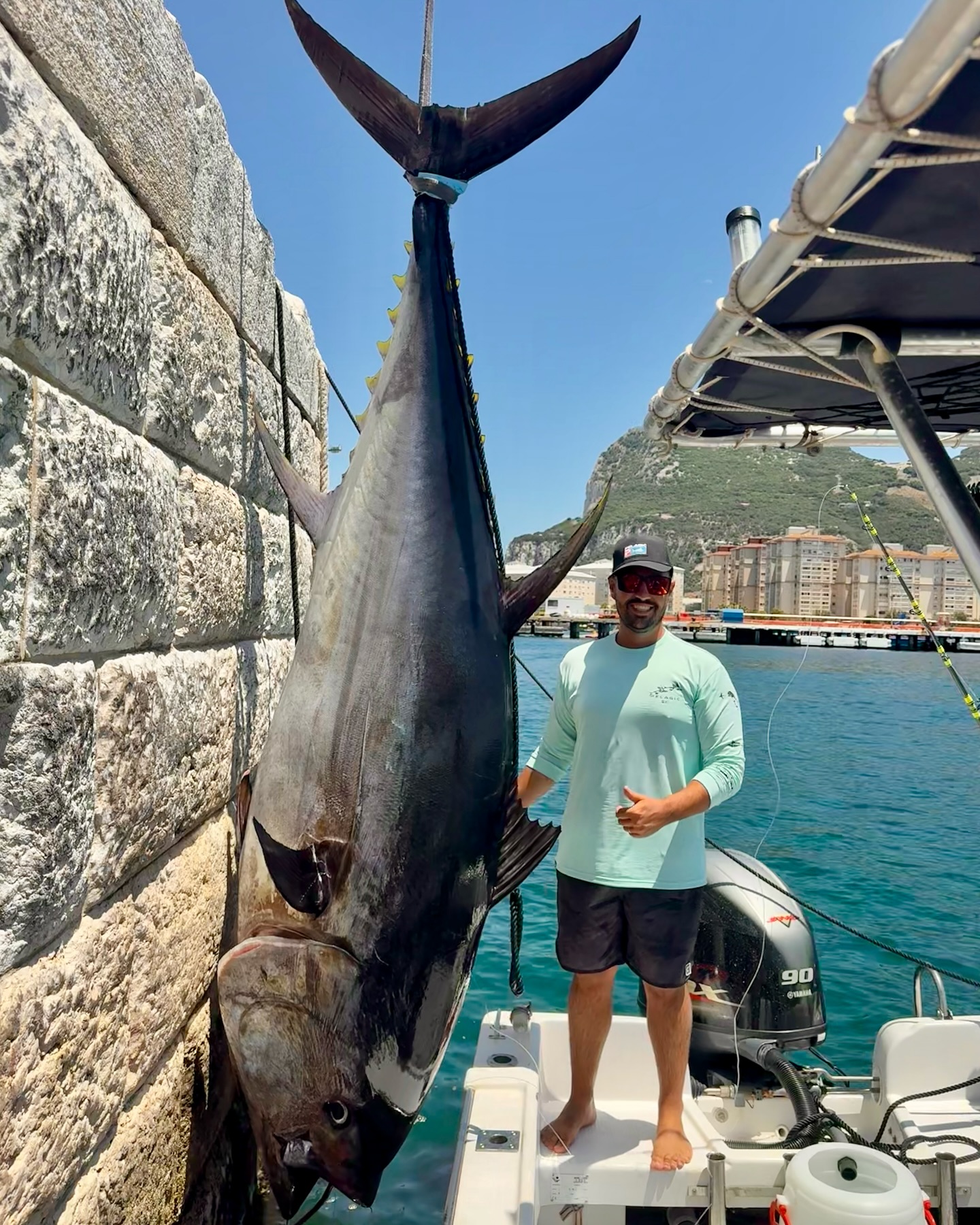 Instagram post by @ariatunafishing for Mustad Fishing. Caption reads: And that’s a wrap! 💪 💥

The last fish of the....