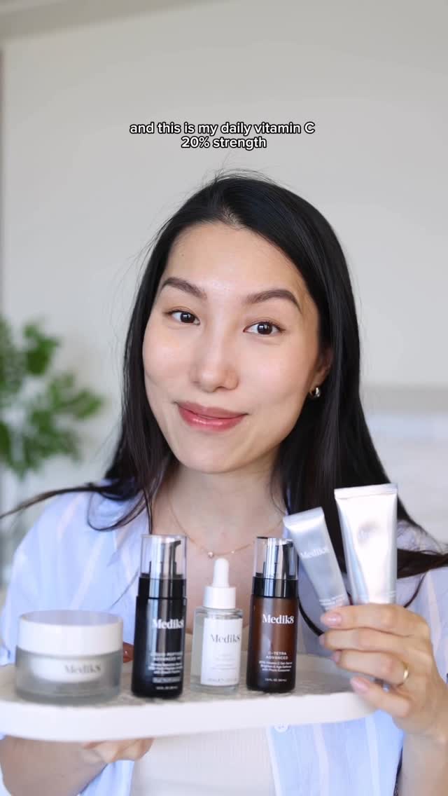 Instagram post by @chrishanxoxo for Medik8. Caption reads: [...] lasting hydration… My go-to @officialmedik8....