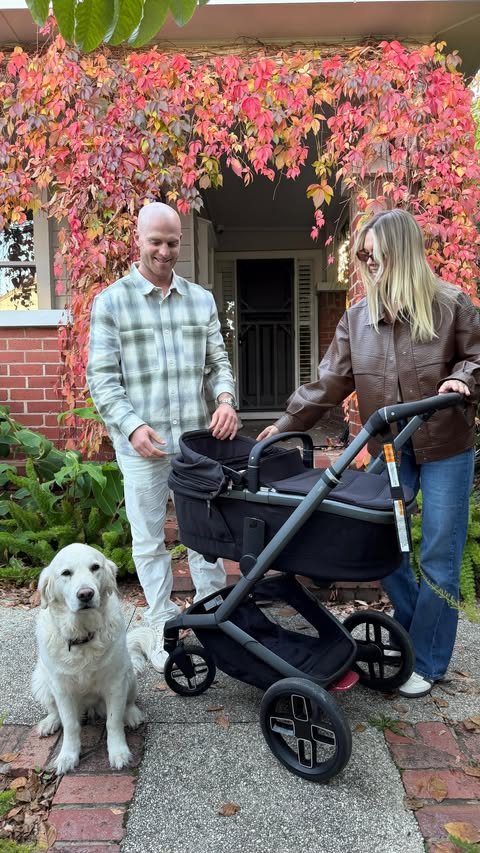 Instagram post by @taylambrown for Maxi-Cosi. Caption reads: Parenting made a little easier with the....