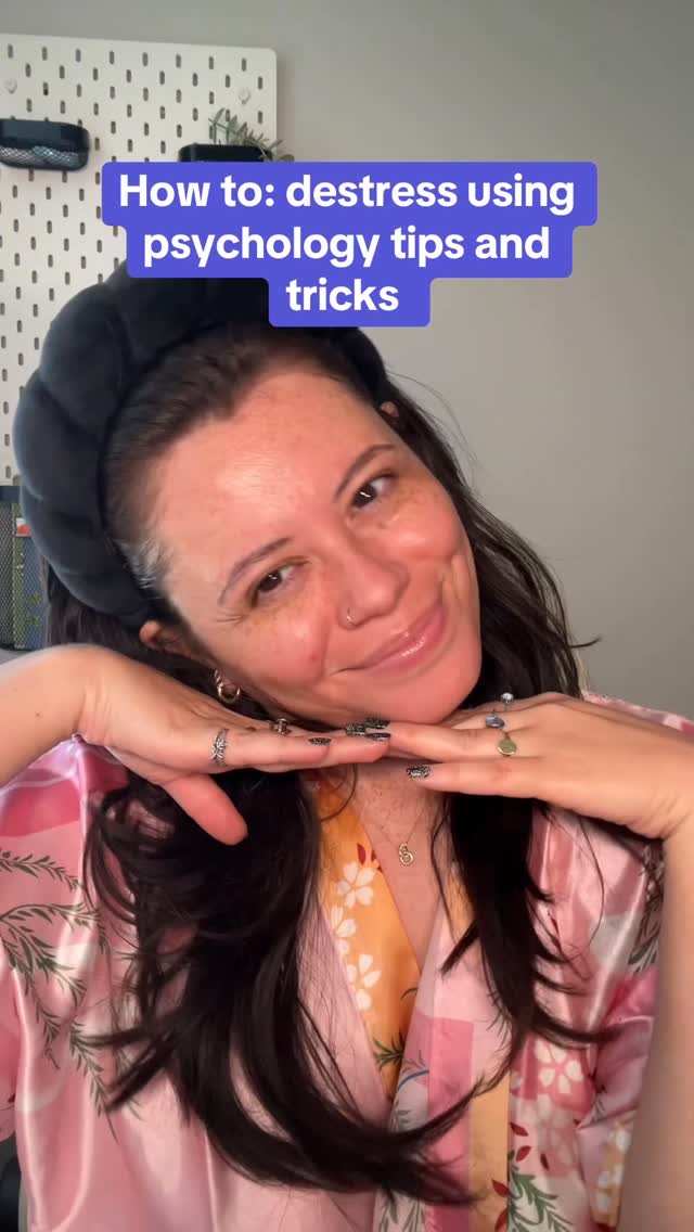 Instagram post by @villarvalerie for Summer Fridays. Caption reads: Psychology tips and tricks @summerfridays....