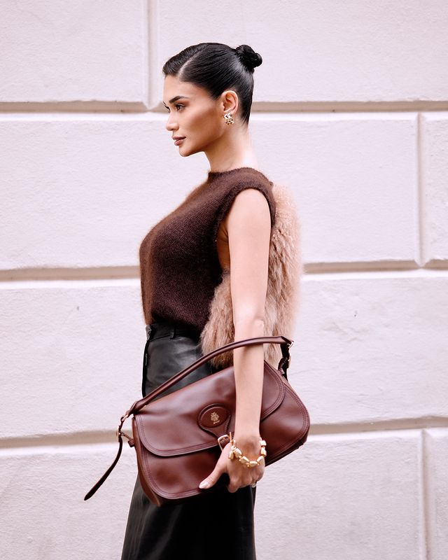 Instagram post by @piajauncey for Bally. Caption reads: @bally’s got your back when it comes to [...].