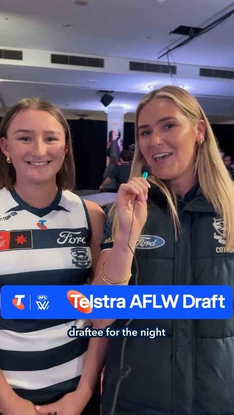 Instagram post by @catswomens for Telstra. Caption reads: [...] the duo we didn’t know we needed 😅....