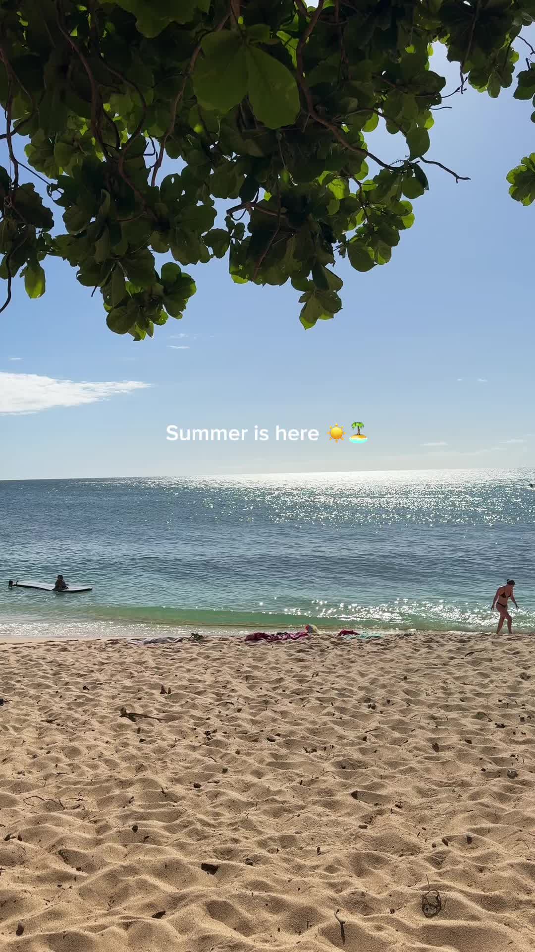 TikTok post by @kelonikamalani for hint. Caption reads: What were your go to beach day or swim day must....