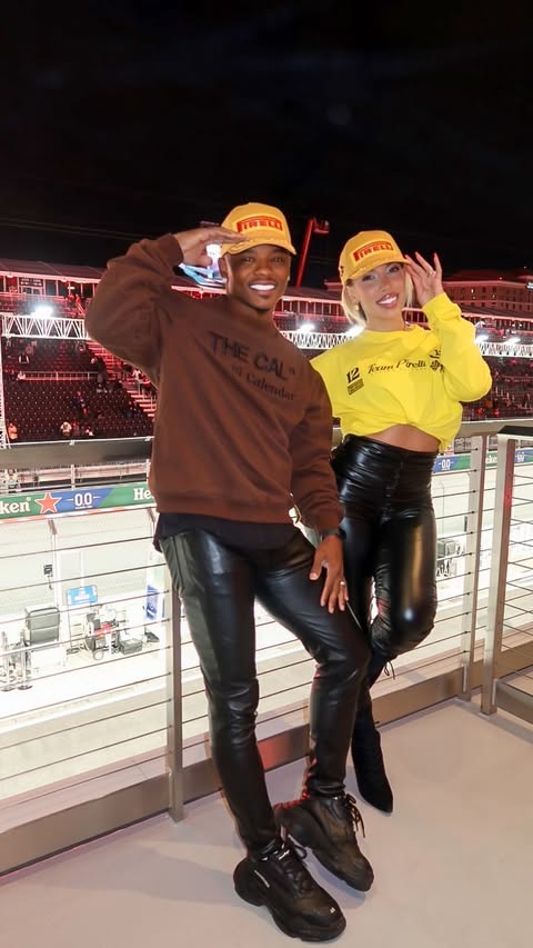 Instagram post by @brookeashleyhall for Pirelli. Caption reads: [...] we knew what fast felt like… until @pirelli....