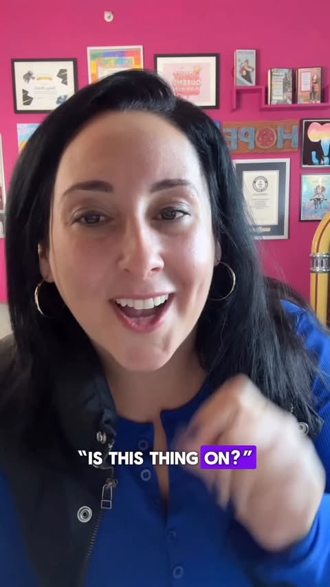 Instagram post by @robynschallcomic for Searchlight Pictures. Caption reads: Is This Thing On? is now playing in theaters....