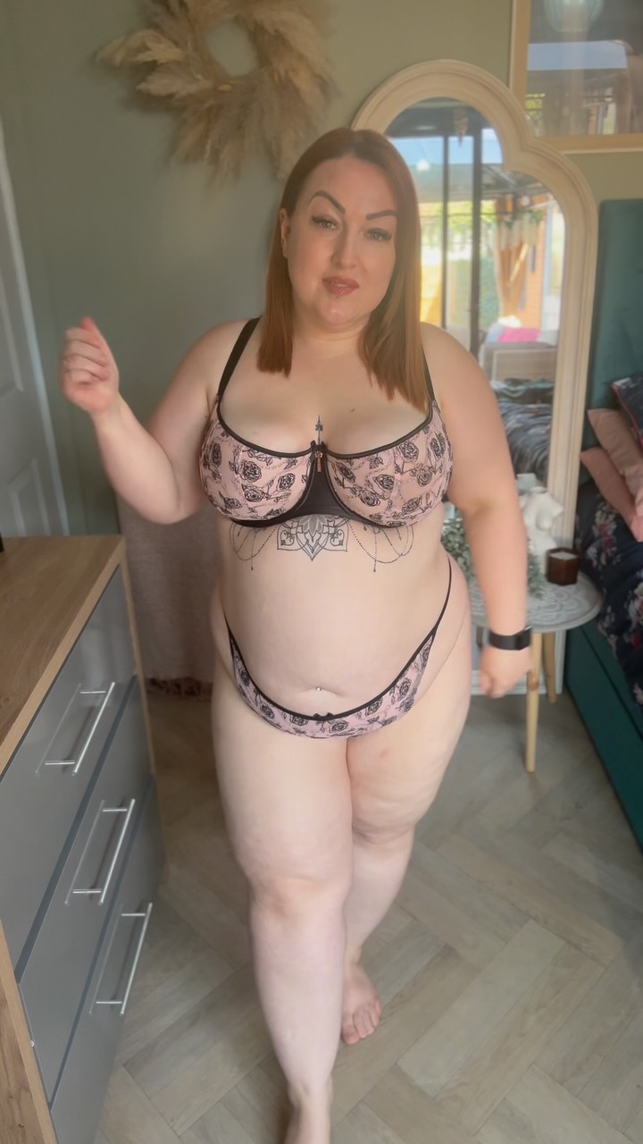 Instagram post by @curvy_crazy_cute for LOVALL. Caption reads: Outfit of the day it’s too hot edition!! 

On a....
