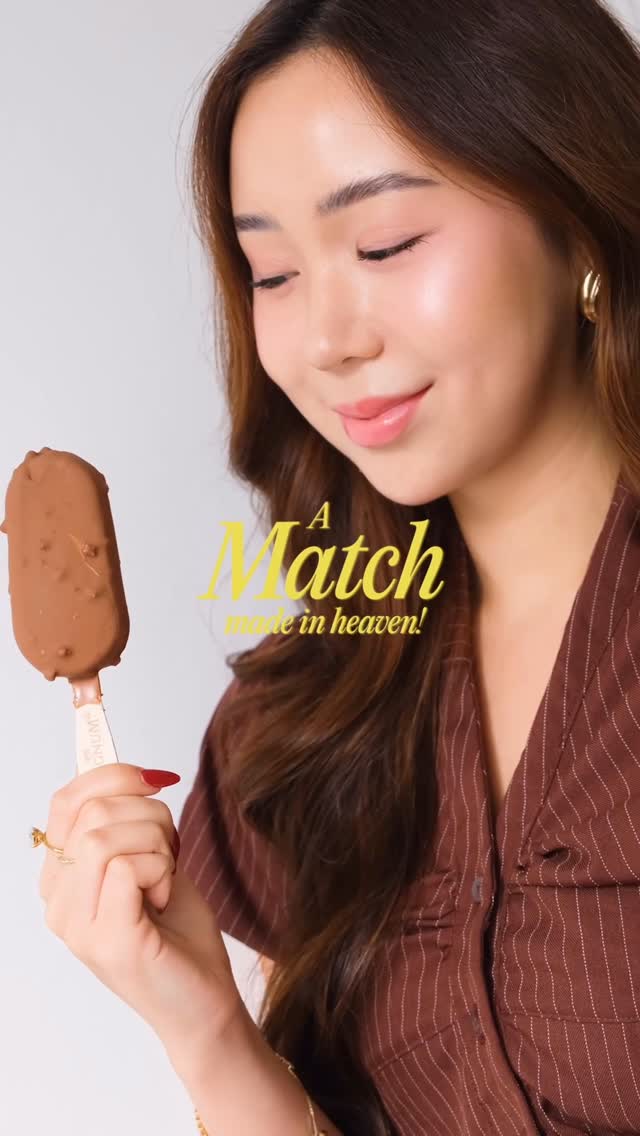 Instagram post by @shannondorothea for Magnum Ice Cream. Caption reads: Dessert is not optional when you're feeling EXTRA....