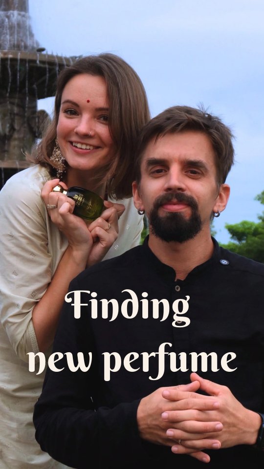 Instagram post by @guru_laila for French Essence. Caption reads: Testing #FrenchEssence perfumes together →....