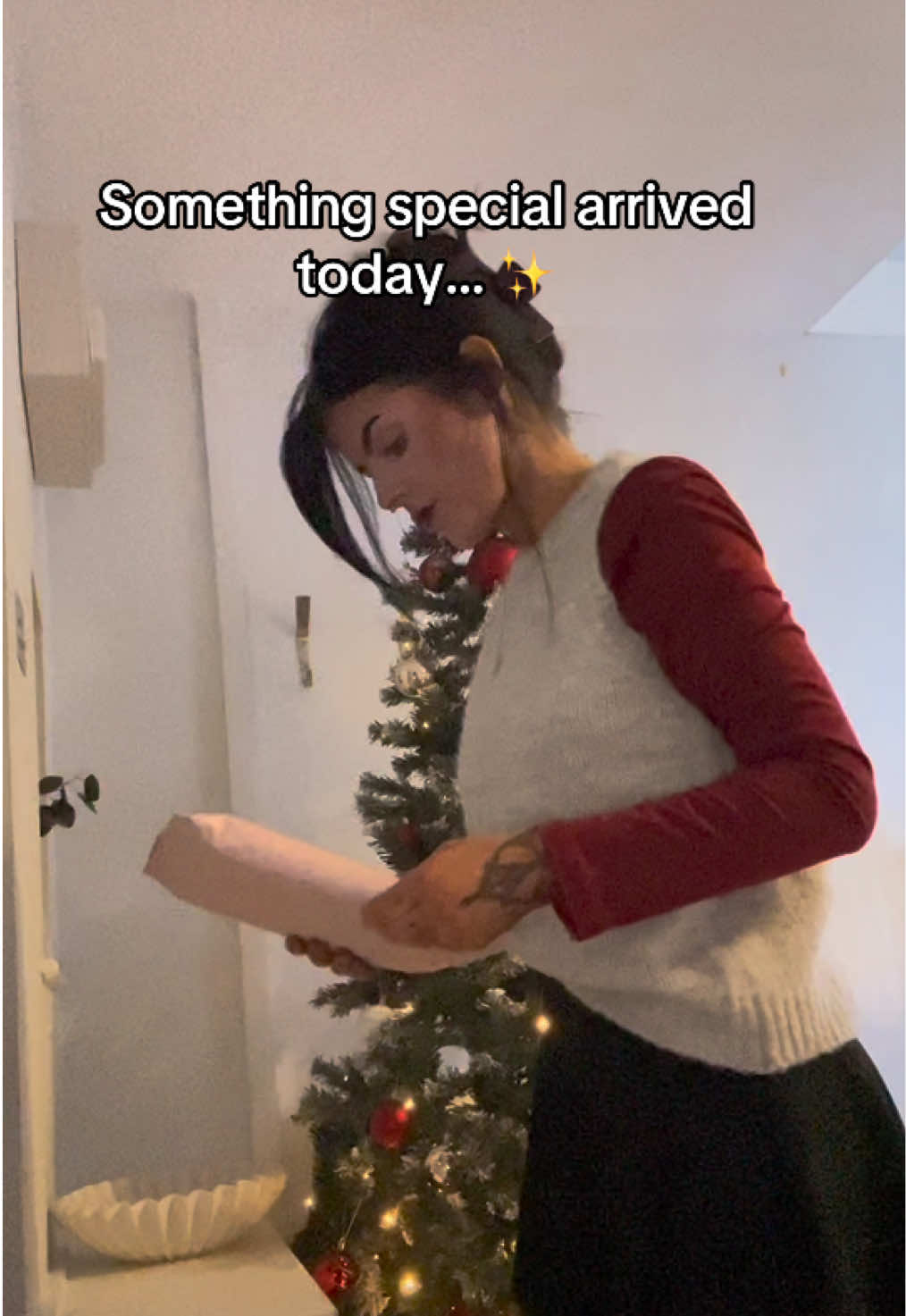 TikTok post by @itsanniejoyce for MailBakes. Caption reads: ✨Tiny luxury, delivered through your letterbox…....