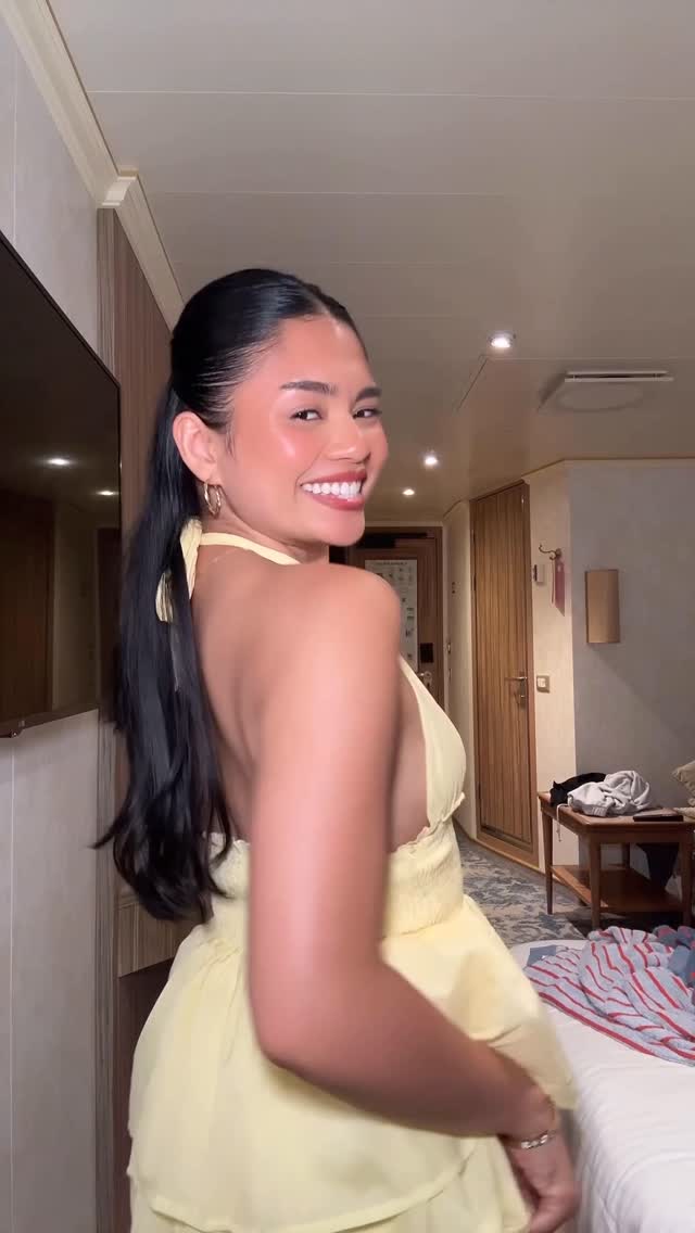 Instagram post by @zairayzabelle for Beginning Boutique. Caption reads: seeing pretty girls do this trend >>>
dress....