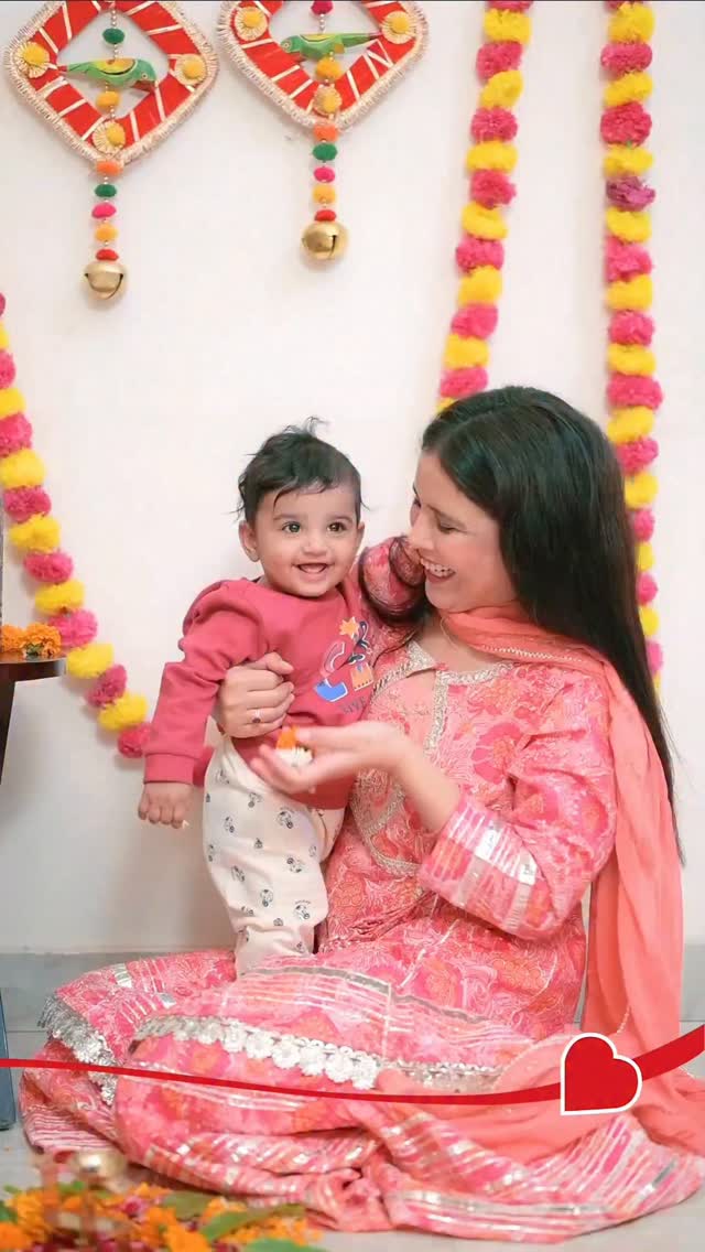 Instagram post by @deepshikhachaudhary17 for LuvLap. Caption reads: This festive season, our little star is stealing....