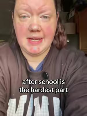 TikTok post by @heather.mom.of.6 for First Day. Caption reads: [...] and then the homework comes out 😩 @First....