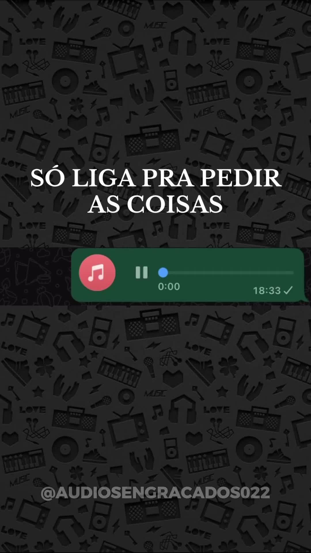 TikTok post by @audiosengracados011 for OFF! Repelente. Caption reads: Só liga pra pedir as coisas @off.repelente....