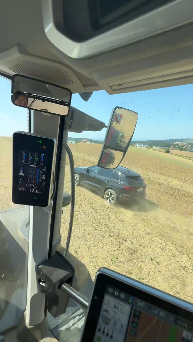 Instagram post by @markusholzschuster for Audi Österreich. Caption reads: ich steige in die Fußstapfen vom Senior....