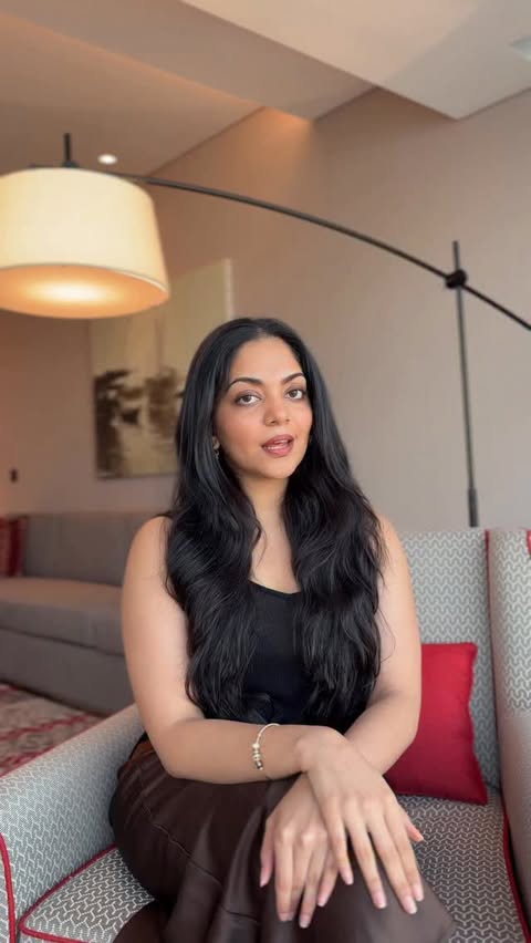 Instagram post by @ahaana_krishna for Vaseline. Caption reads: #AD |  I’ve entered my soft girl era with all my....