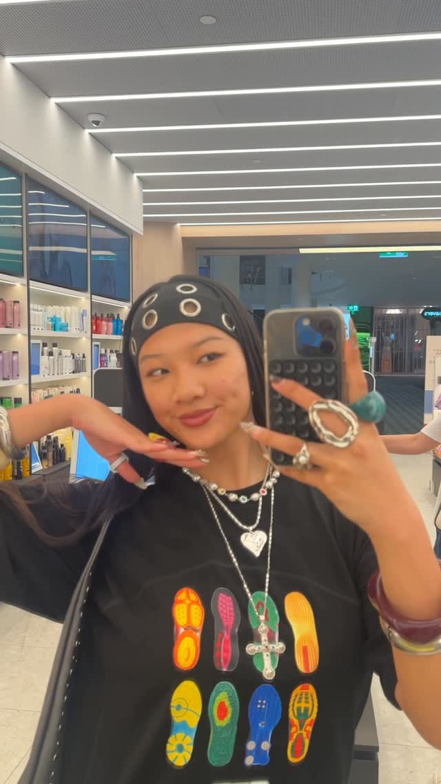 Instagram post by @xiaoxiaowangg for Adore Beauty. Caption reads: You name it, @adorebeauty has it. Located at....