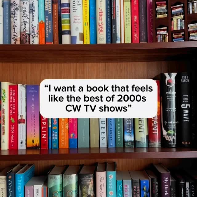 Instagram post by @emmanoyesmaybe for Wednesday Books. Caption reads: If you’re looking for a story that will make you....