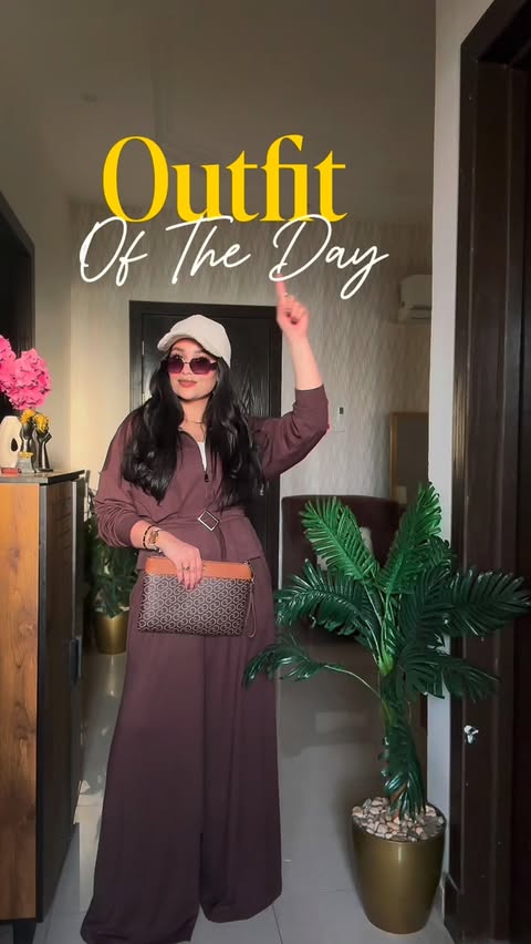 Instagram post by @manar.abd.ellatef for Trendyol. Caption reads: OOTD 🐻 هتلاقو اللينك بتاعها فالستوري....