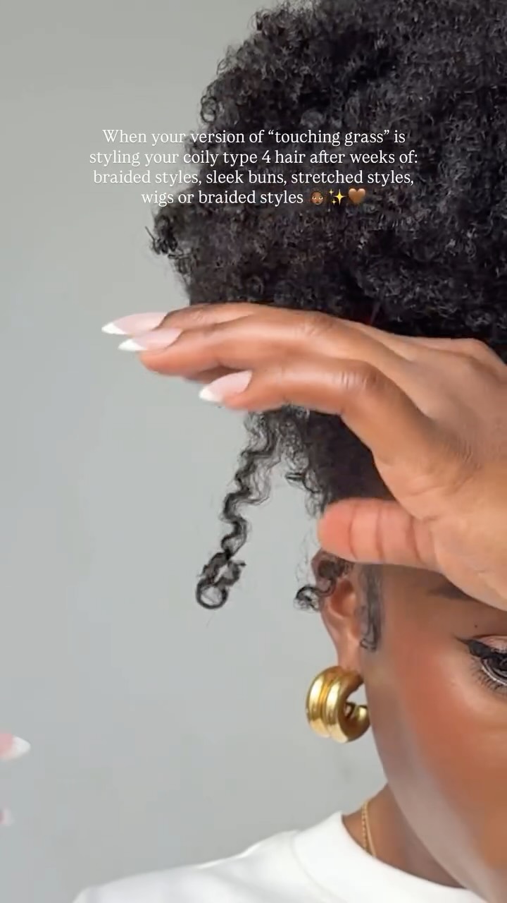 Instagram post by @kemmystry for Fenty Hair. Caption reads: I actually forgot how she looked like....