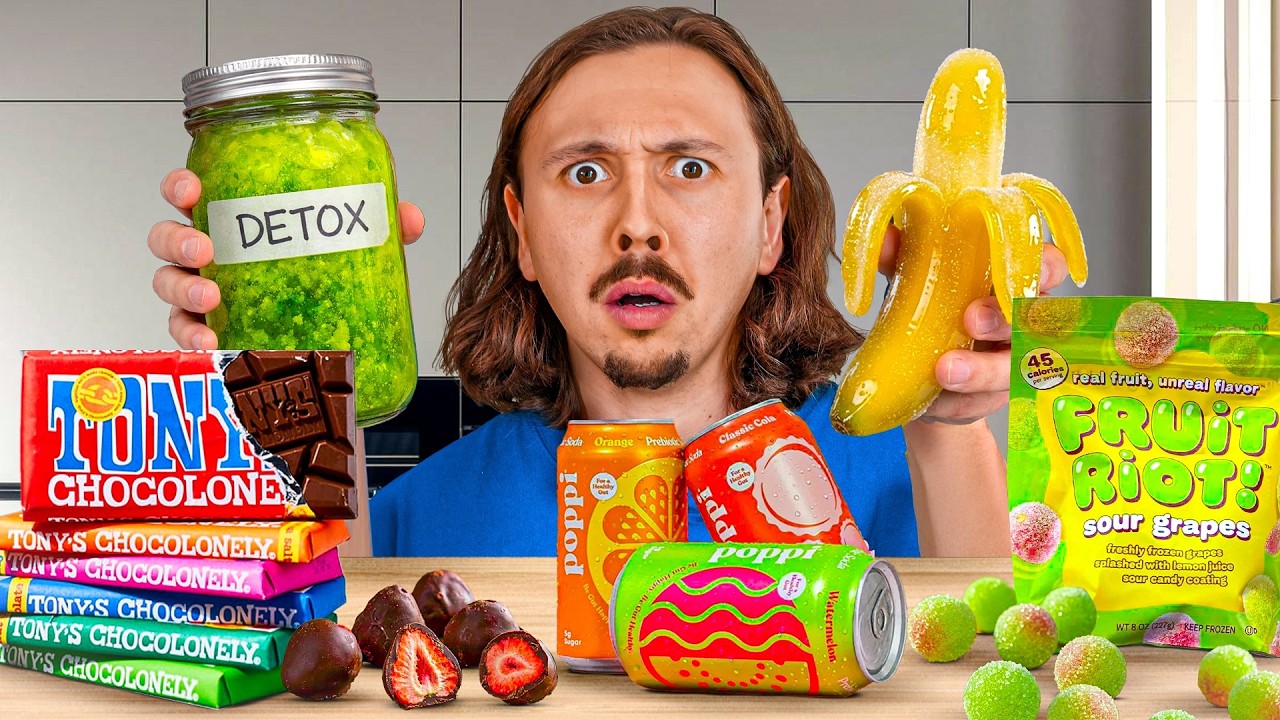 YouTube post by @Gurky for Emma. Caption reads: I tried the trendiest food of the moment (and I....