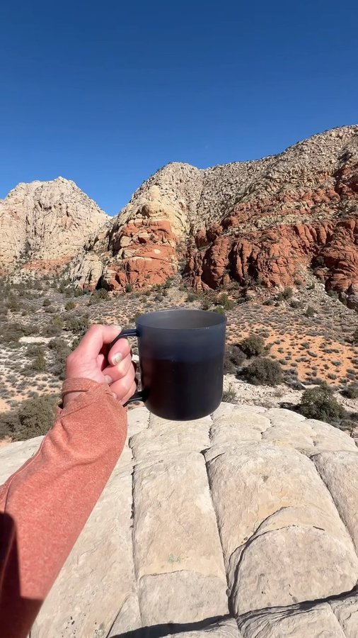 Instagram post by @kristenmayx for Java House. Caption reads: Coffee shops are cool, but have you ever taken....