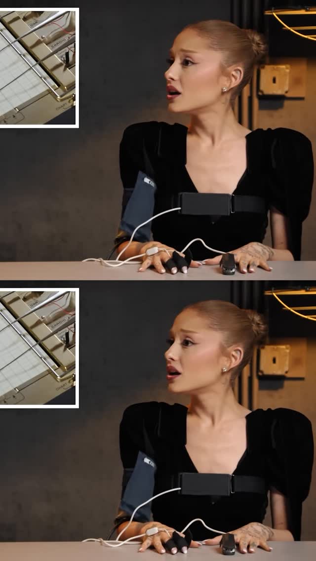 Instagram post by @honeymoonavenue for Vanity Fair. Caption reads: ariana sets the record straight about her thoughts....