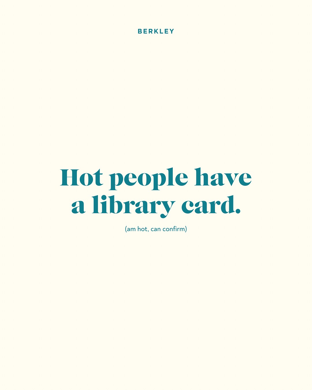 Instagram post by @berkleyromance for Berkley Publishing Group. Caption reads: Happy National Library Week!! Get your library....