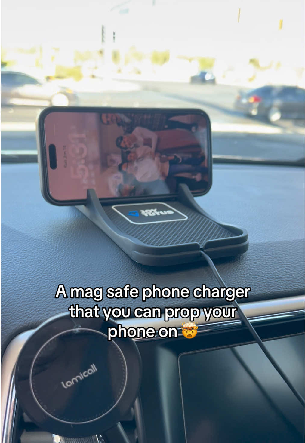 TikTok post by @kittyhustles for JoyTutus. Caption reads: [...] with a phone stand…. Yes please! @JOYTUTUS....
