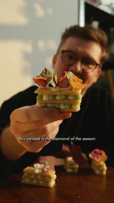 Instagram post by @appetite.life for Violife Foods. Caption reads: AD | These canapés will make you the talk of the....