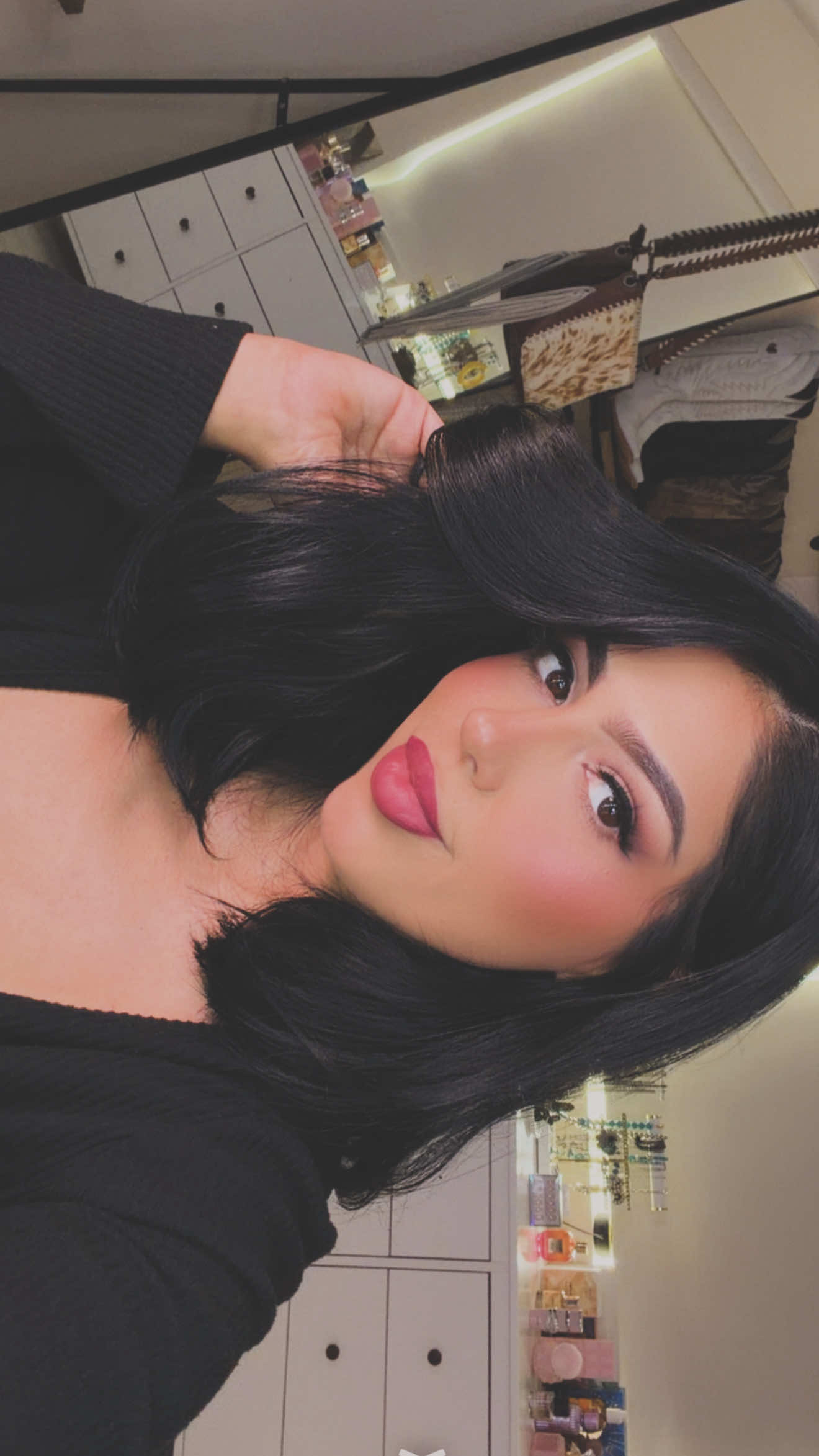 TikTok post by @jazzieyxo for HALEYS. Caption reads: Full coverage concealer @HALEYS Beauty Linked....