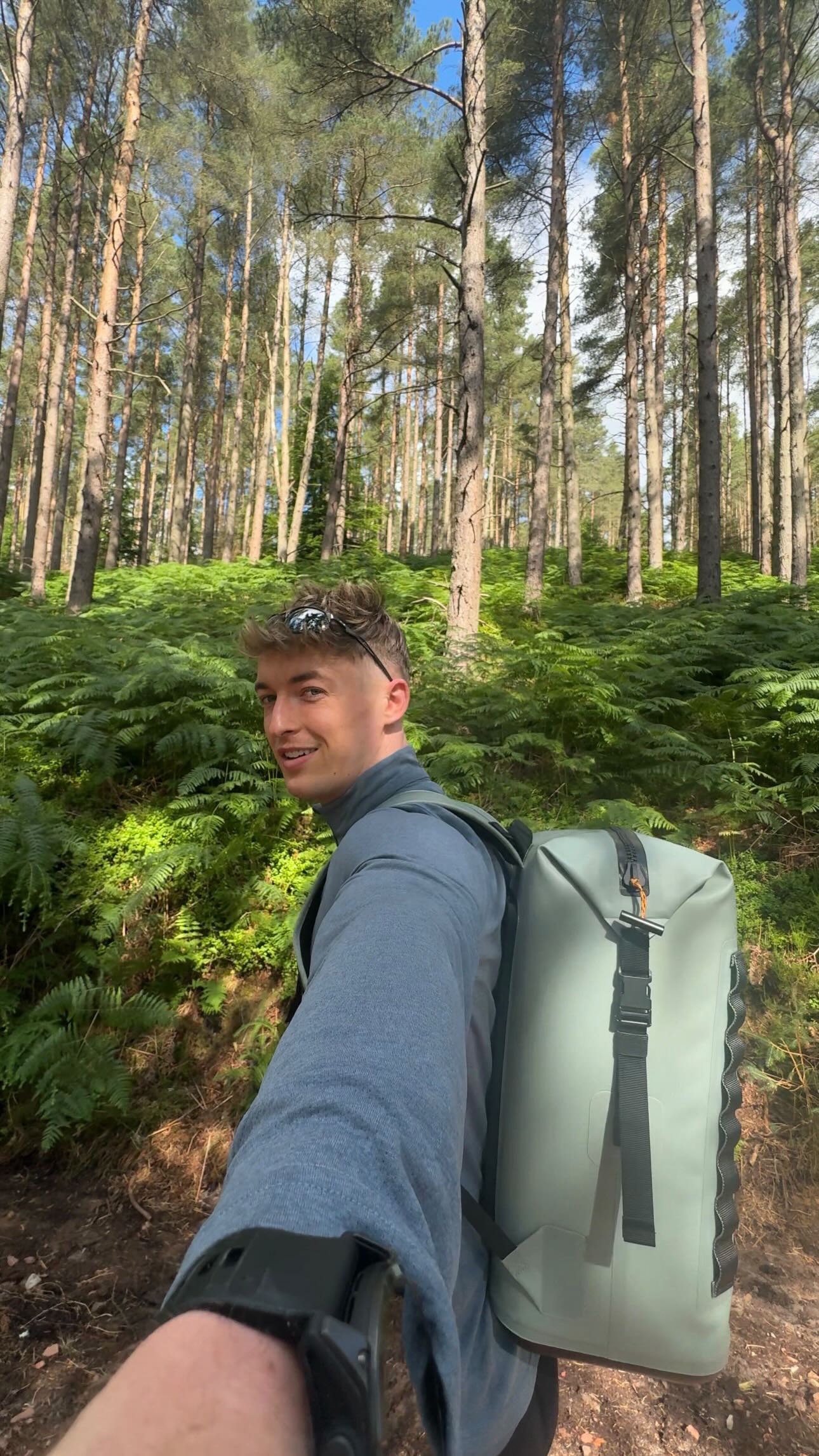 Instagram post by @joshclarkeoutdoors for GO Outdoors. Caption reads: Recently I headed to one of my favourite places in....