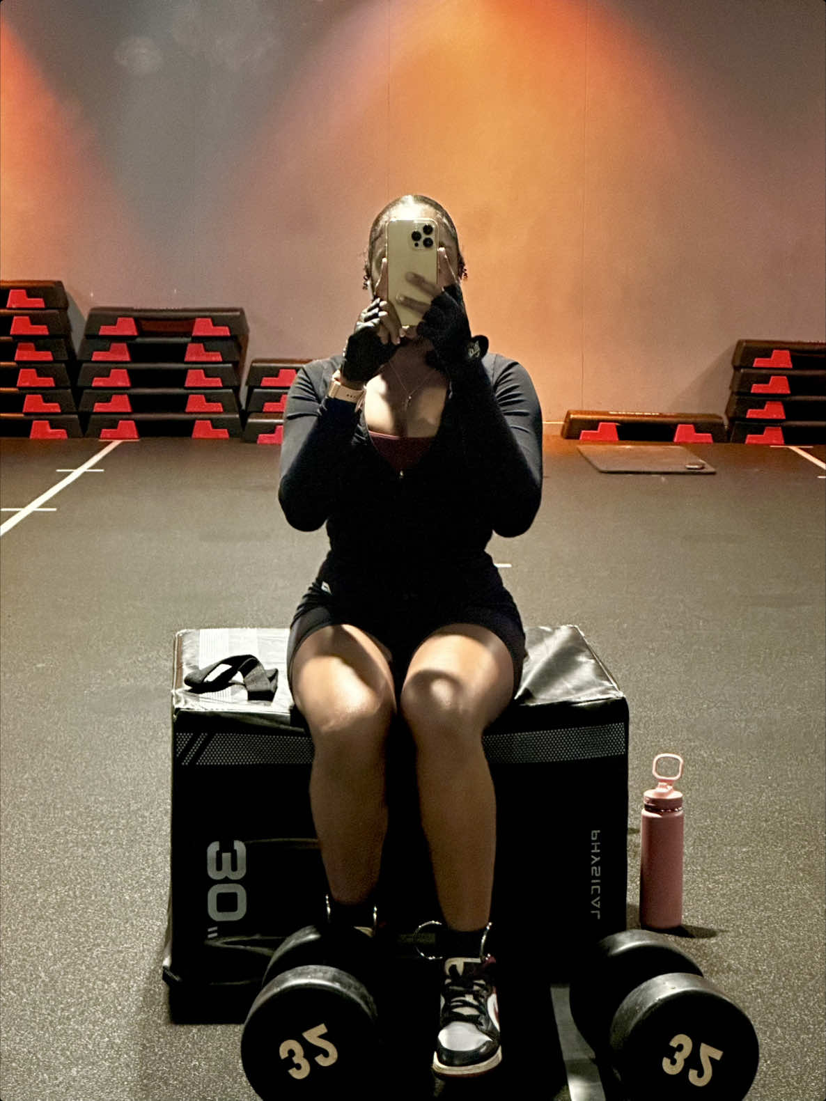 TikTok post by @talishashannay for Pursue Fitness. Caption reads: [...] locked in with new PBs😌 Wearing @Pursue....