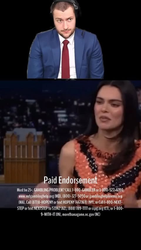 Instagram post by @huntermecum for Fanatics. Caption reads: Kendall Curses Us??! @fanaticssportsbook....