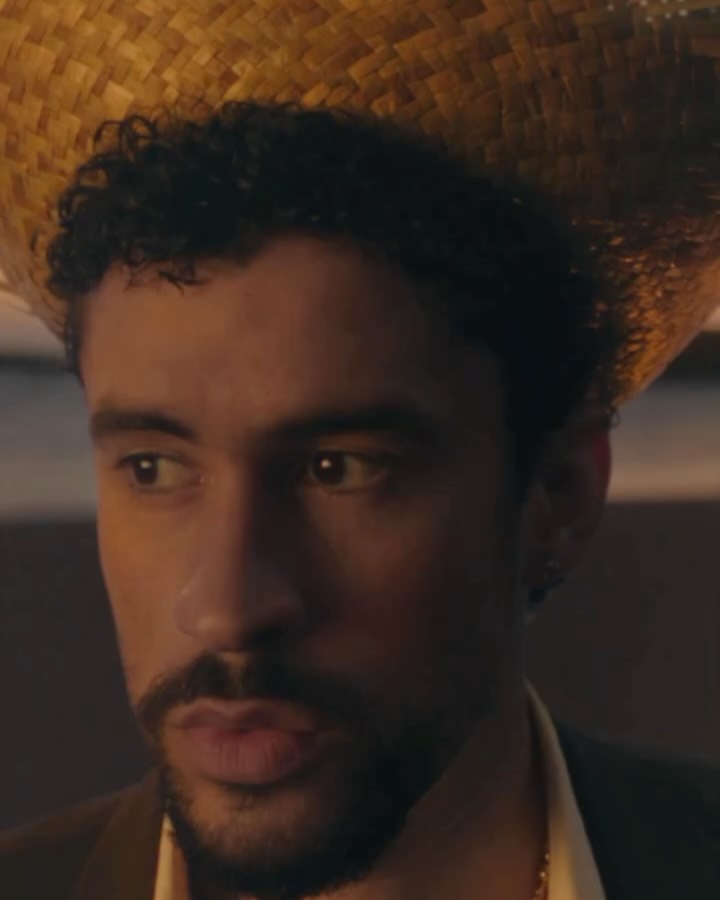 Instagram post by @hypebeastlatam for HYPEBEAST. Caption reads: @badbunnypr is officially headed to Super Bowl LX....