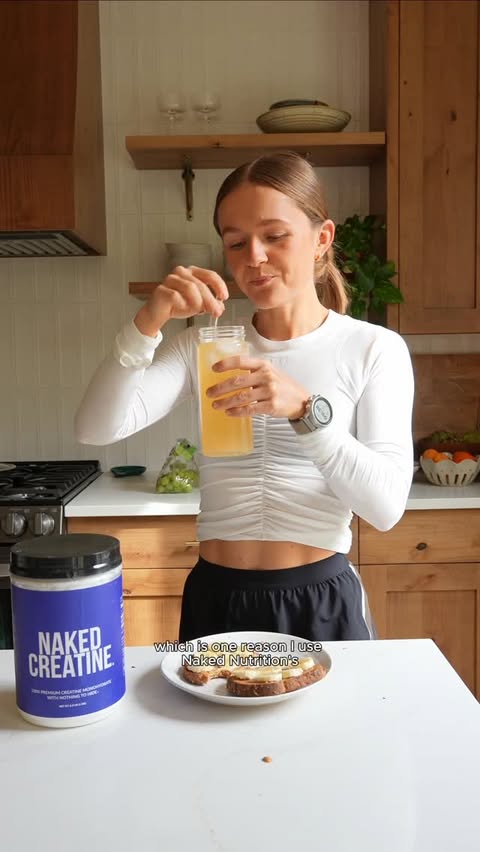 Instagram post by @nourishment.nutrition for Naked Nutrition. Caption reads: [...] First trail run of the season with....