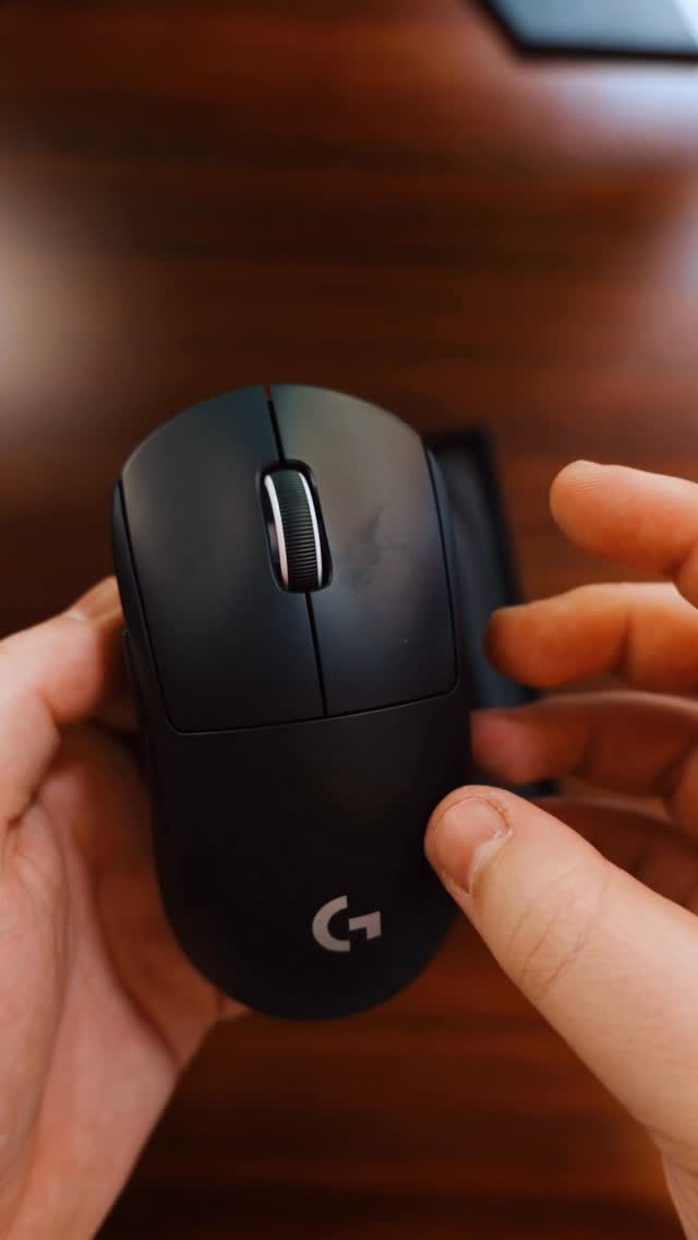 Instagram post by @wilfratgaming for Logitech G. Caption reads: [GIFTED] @logitechg Logitech G Pro X Superlight 2....