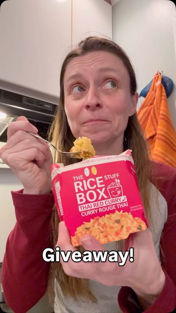 Instagram post by @misti_arc for Try The World. Caption reads: #ad @thericestuffbox makes rice that’s actually....