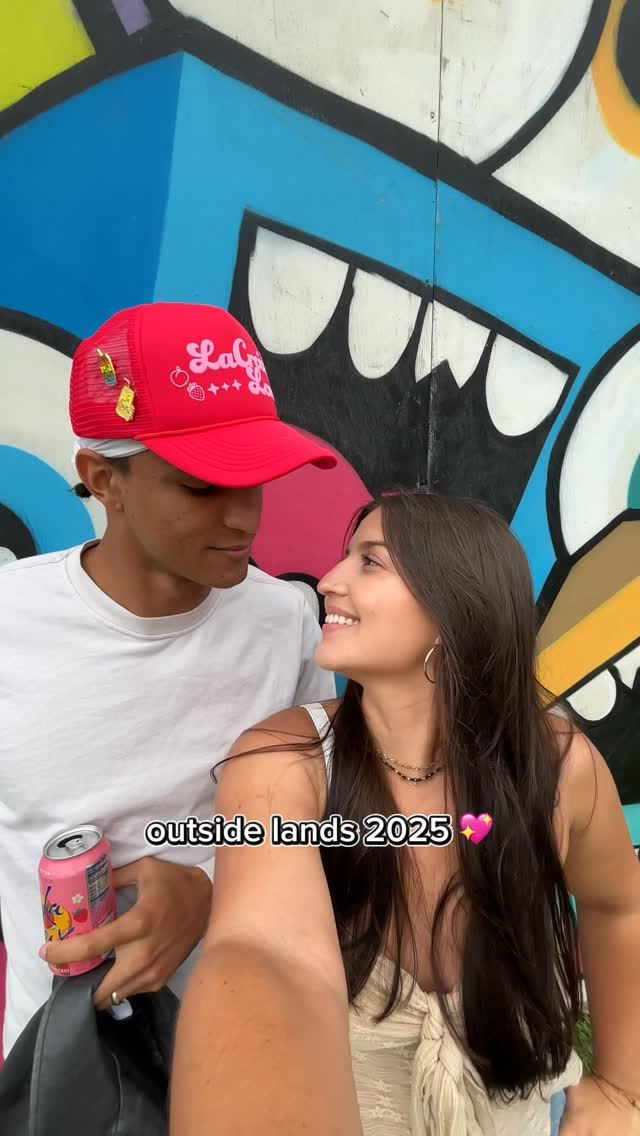 Instagram post by @jessicafloriolli for LaCroix Water. Caption reads: Outside lands was a blast with @lacroixwater 💖....