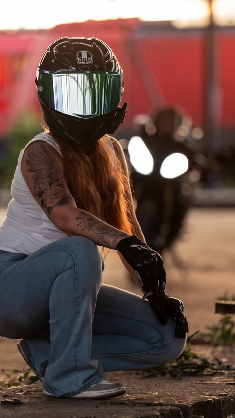 Instagram post by @jeano.moto for RAVEN Moto. Caption reads: This is my....