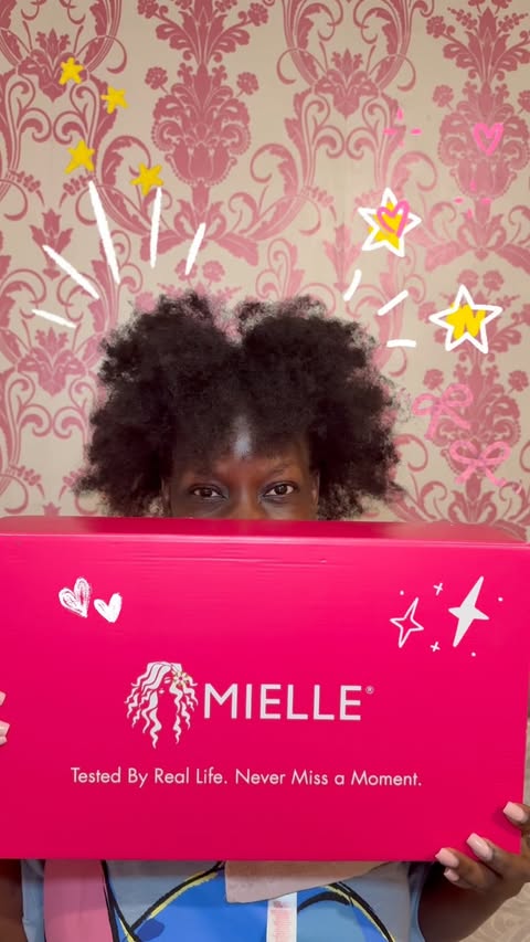 Instagram post by @noellamanz for trnd. Caption reads: [...] just what I needed. Thank you Mielle @trnduk....