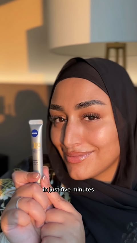 Instagram post by @nadoosh.xo for NIVEA MEN. Caption reads: AD You know when your skin just needs a quick....