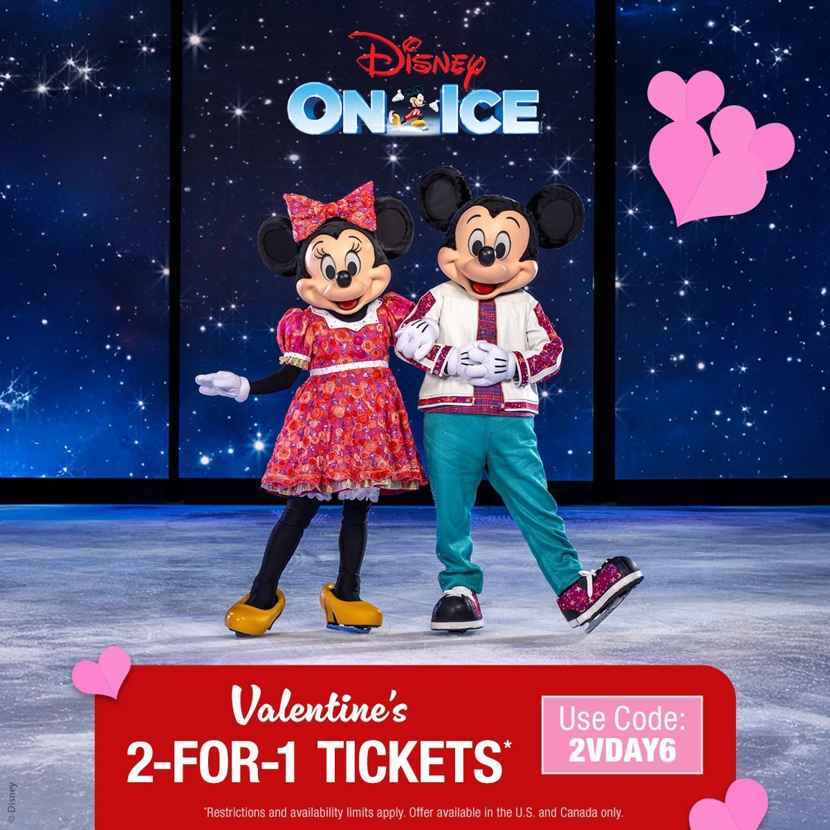 Instagram post by @mamaofkids_travels for Disney On Ice. Caption reads: [...] your next family trip is on ice ✨ Disney On....