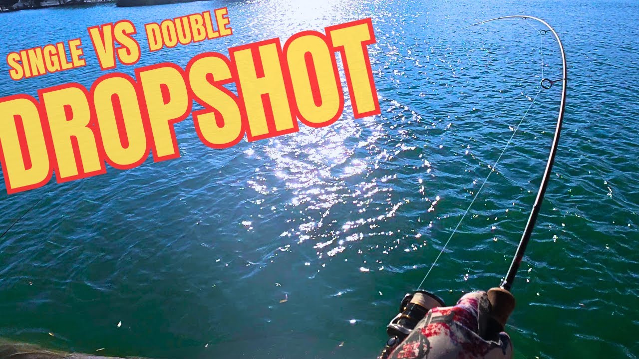 YouTube post by @SeaSpankerOutdoors for TruDave Gear. Caption reads: Hesperia Lake Trout Opener 2025 - Double Dropshot....